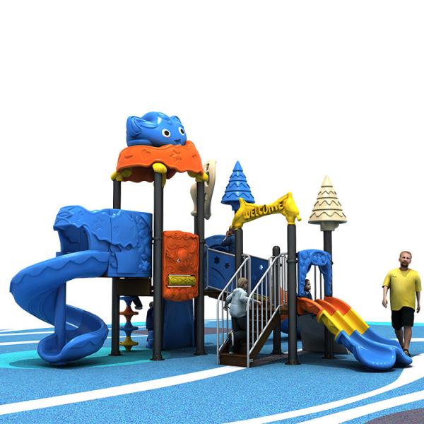 Buy cheap Customized Outdoor Playground Slide Children Amusement Park Games from wholesalers