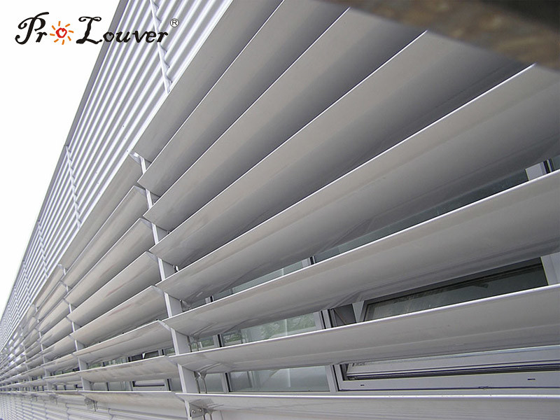 Outdoor Aerofoil Louver Window, Aluminum Window Shutter, Aluminium Louvers