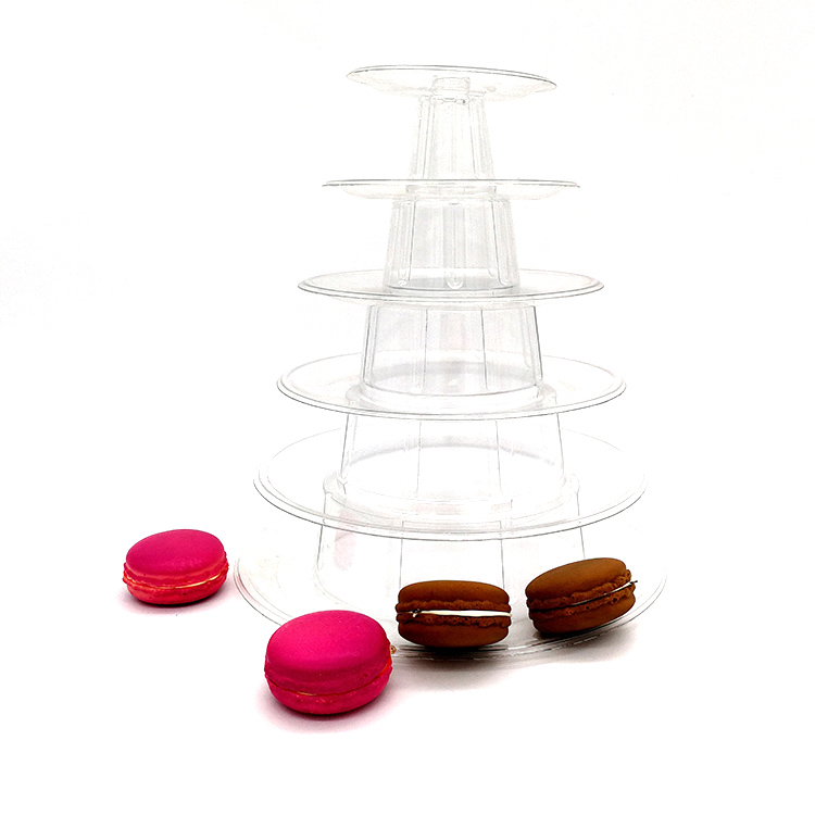 Vacuum forming 2x6 arrangement 12pcs macaron packaging tray clear PVC/PET macaron tray blister macaron pack box/tray