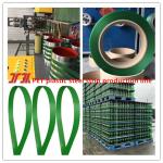 Buy cheap Reliable 9-25mm Pet plastic production line pet plastic steel belt equipment with chemical fiber filter from wholesalers