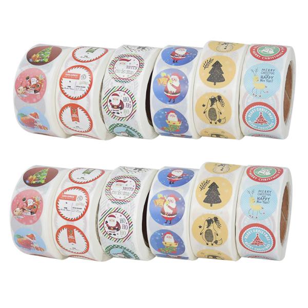 Buy cheap Supermarket Round Sticker Labels Paper Die Cut Window Stickers from wholesalers