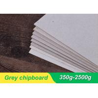 Buy cheap 800gsm 1.2 mm gray chipboard Grey Board Paper Bulk Chipboard Sheets For Jewelry product