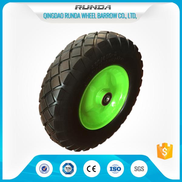 Buy cheap Heavy Duty Trolley Pneumatic Wheels Ubber Casing Ball Bearing 150-300kg Loading from wholesalers