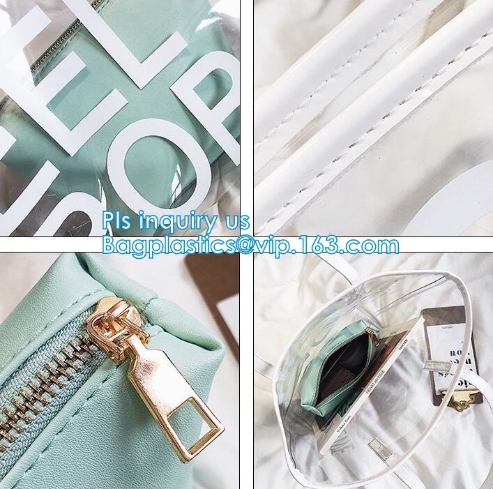popular big handbags PVC printing women bag, Shoulder Bags Popular Women Beach Bags, shoulder designer luxury designer h