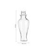 Buy cheap Crystal 5 OZ Perfume Bottle 150ML Transparent Cosmetic Bottle With Mini Sprayer from wholesalers