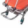 Buy cheap ISO CE Approved Aluminum Alloy First Aid Ambulance Stretcher Litter Foldaway With Wheels from wholesalers
