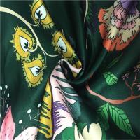 Buy cheap 50dx150d Yarn Count Fashion Print Fabric False Twisting Satin Soft Hand Feeling product