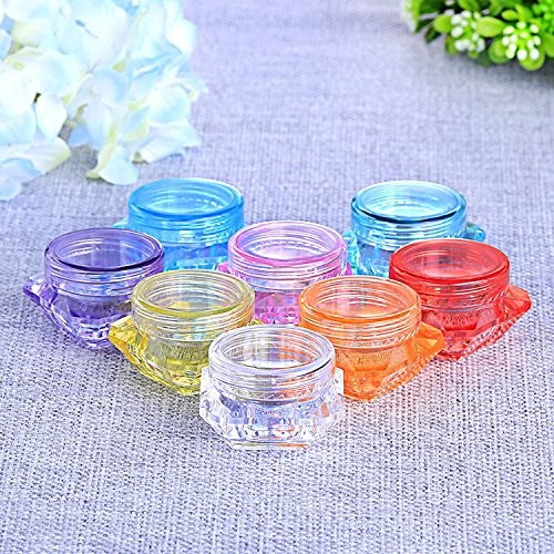 Multi Colors 5g Cosmetic Cream Jar