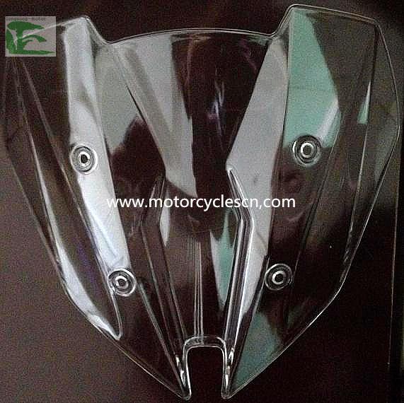 Buy cheap Kawasaki Z250 Motorcycle Spare Parts Windshield Color Pmma Windshield ABS Multicolor from wholesalers