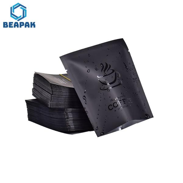 Buy cheap Aluminum Foil 3 Side Seal 0.15mm Japan Drip Coffee Bag Packaging from wholesalers