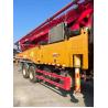 Buy cheap Used heavy quipment Sy Homemade Chassis 49 Meters Concrete Pump truck mounted concrete pump from wholesalers