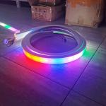 50mm wide smd5050 rgb and rgbw led neon flex rope lighting 24v Led Neon Flex