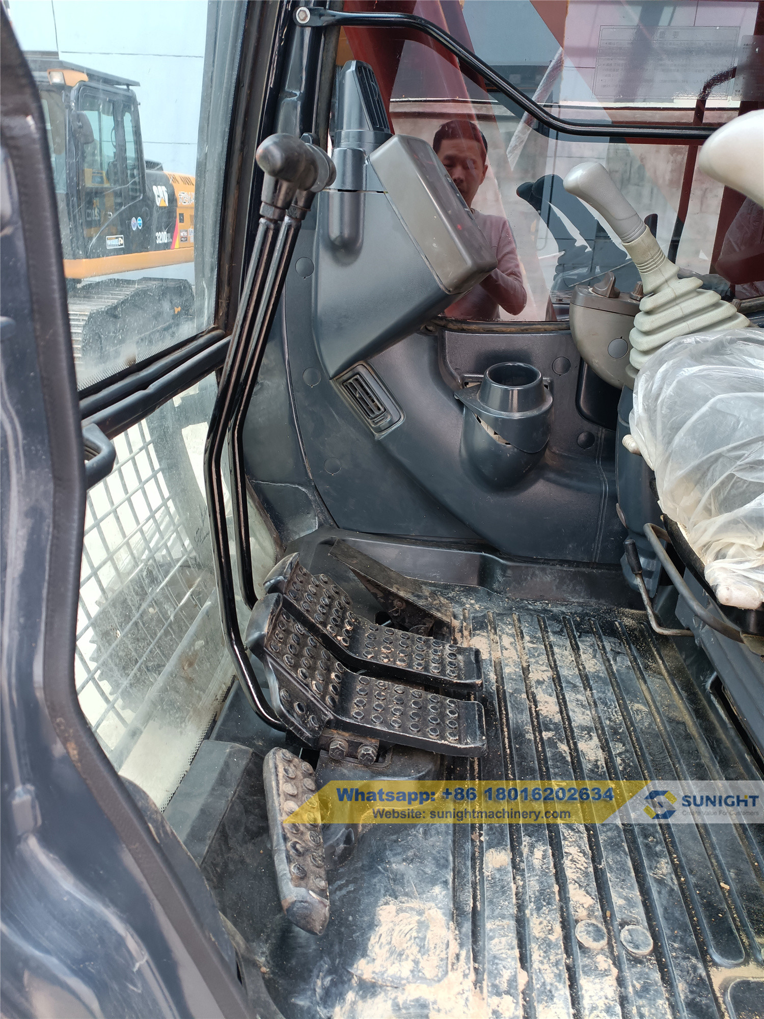 Isuzu 6BG1 Engine Used Hitachi Excavator 0.25m3 To 1.0m3 Working Hours 1000 To 2300Hours