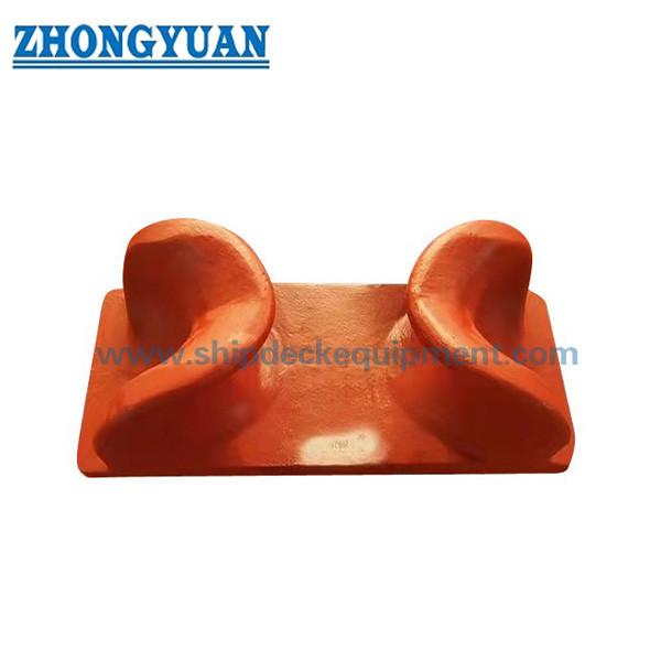 Buy cheap JIS F 2006-1976 Deck Mounted Casting Steel Open Chock Ship Mooring Equipment from wholesalers