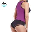 Durable XL Neoprene Slimming Suits Women's Sauna Shirt Screen Printing