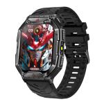 Stay Connected And Active Square Shape Smart Watch Bluetooth Call Waterproof
