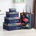 Wholesale Custom Recycled Materials paperboard packaging gift box set paper bag