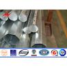 Buy cheap 25 - 90ft GR65 Hot Dip Galvanized Steel Pole , Electric Steel Utility Poles from wholesalers