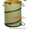 Buy cheap Reusable Garden Leaf Collector Bag, garden waste bag garden leaf bag home garden storage bag, recycle garden waste woven from wholesalers