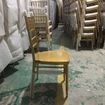 Plastic Acrylic Gold Resin Tiffany Chiavari Dining Chair For Wedding