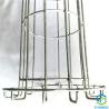 Buy cheap Galvanized Wire 120mm Dust Collector Filter Cage Wire Bent Bottom from wholesalers