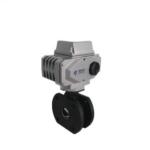Normal Temperature SS Ball Valve Flange Connection Electric Short Ball Valve