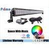 Buy cheap 42 Inch 240W 5D RGB Led Car Light Bar Dance Sync With Music Spot / Flood / Combo from wholesalers
