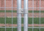 Heat Treated Movable Fence Temporary Fence Easy Install For Private Grounds
