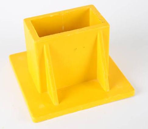 Buy cheap Square Moulded Fiberglass Base Corrosion Resistance from wholesalers