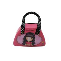 Buy cheap Mini Vintage Tin Case With Colorful Ribbon Handles Anti Rust Finish Metal Tin product
