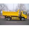 Buy cheap FAW 4x2 Dump Truck Tipper Red Color Light Duty High Strength Frame from wholesalers