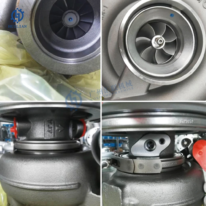 Machinery Engine Turbocharger 6738-81-8090 For Komatsu Excavator PC200-7