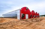 Tech Double Layer Agricultural Plastic Film Hydropoinics Greenhouses for