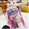 Buy cheap Double Straw Bottle Transparent Eco Friendly Double Layer Plastic Water Milk Bottle from wholesalers