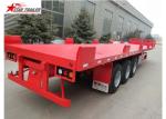 60T Platform Semi Trailer Long Cargos