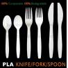 Buy cheap Biodegradable plastic cutlery/knife/spoon/fork, cutlery/Dinnerware spoon/fork/knife, BPI SGS factory dinnerware cutlery from wholesalers