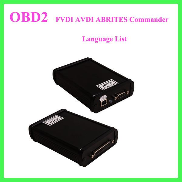 Buy cheap FVDI AVDI ABRITES Commander Language List from wholesalers
