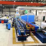 PLC Decorative Pipe Making Machine , 3mm Tube Mill Production Line