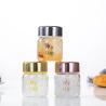 Buy cheap 150ml 200ml Edible Glass Honey Jars Round Shape Custom Logo from wholesalers