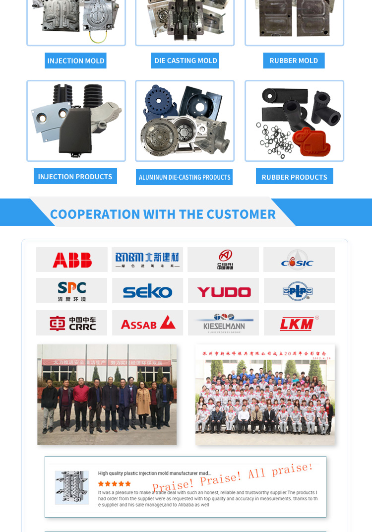 Die Casting Manufacturers Custom Drawing Format 2D/3D Aluminium Die Casting Mold And Parts Customized Dimension