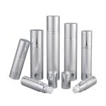Aluminum Cap Airless Cosmetic Bottle ABS Airless Pump Spray Bottle