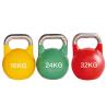 Buy cheap Steel Weight Iron Gym Kettlebell Rubber Coated Colored 52kg Crossfit Training from wholesalers