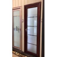 Buy cheap Bathroom Waterproof Aluminum Frosted Glass Door 1.4mm Thickness product