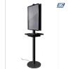 Buy cheap Black Double Sided Poster With 6 Wire Charger Port , Mobile Phone Charging Station from wholesalers