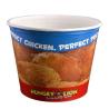 Buy cheap Single Wall Disposable Paper Popcorn Bucket Branded 32oz 46oz 64oz from wholesalers