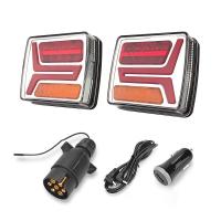 Buy cheap Rechargeable Wireless Trailer Lights 4.2V Magnetic Tail Light Kit IP67 product