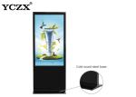 Ultra Thin Advertising Display 4k Floor Standing Digital Signage