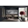 Buy cheap Modern Style Vanity Cabinet Wash Basin Bath Mirror Cabinet Dresser Makeup Top Led Hotel Bathroom Vanity from wholesalers
