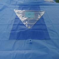 Buy cheap Soft SMS Knee Arthroscopy Drape Waterproof Spunlace Fabric Blue/Green OEM product