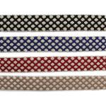 3.5cm Red Color Polyester Webbing Tape For Bags